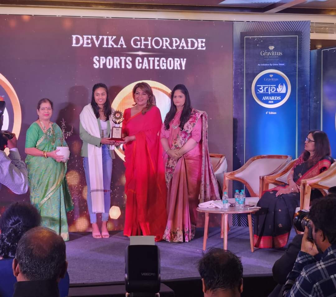 Devika Ghorpade (Sports), and Asian Championship Gold Medalist Shot Putter.